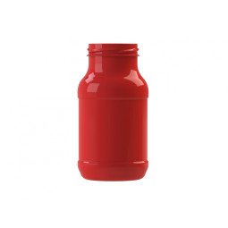 Envase PET 500ml M1 cilíndrico B/L 58 rojo